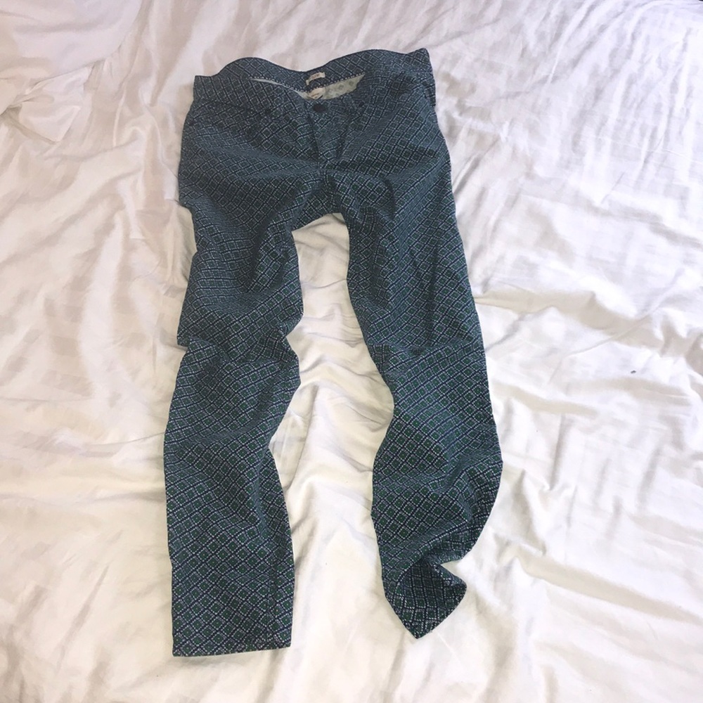 J Crew Corduroy Toothpick Pants Sz 28